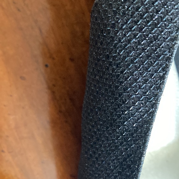 Anne Klein Gently used dressy sandals black with glitter Size 7Wide - Picture 4 of 6